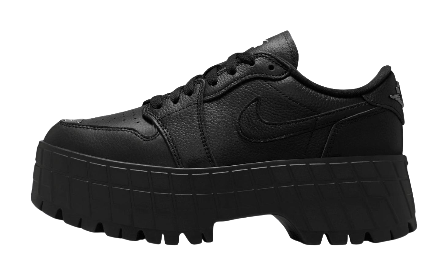 Jordan Air Jordan 1 Anti Slip Wear Resistant Low Top Casual Shoes Womens Black vjkicks