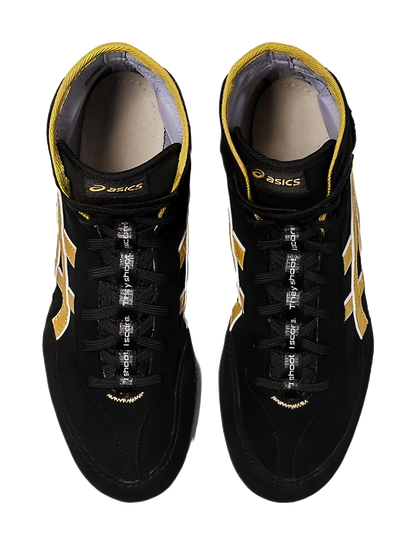 ASICS Dan Gable Evo 3 Black Rich Gold vjkicks
