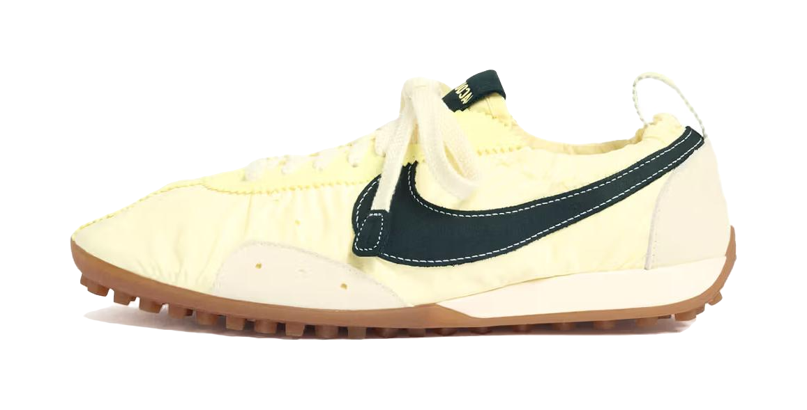 Jacquemus x Nike Jacumoon Slip Resistant Abrasion Resistant Low top Casual Shoes Womens Ecru vjkicks