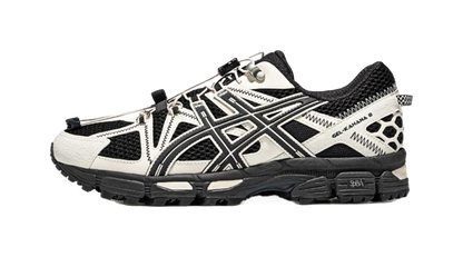Asics Gel Kahana 8 FL Low Top Casual Trail Running City Commute Running Shoes Mens Black White vjkicks