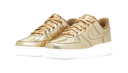 Nike Air Force 1 Low Metallic Gold Womens vjkicks