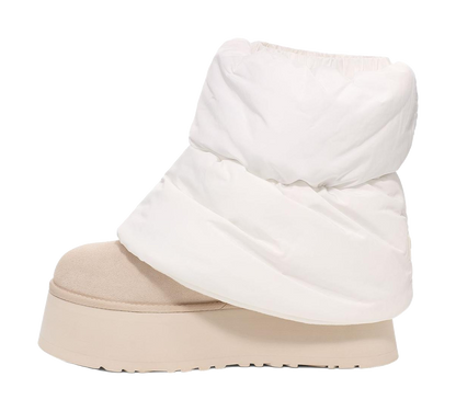 UGG Classic Mini Dipper Puffer Boot White Ceramic Womens vjkicks