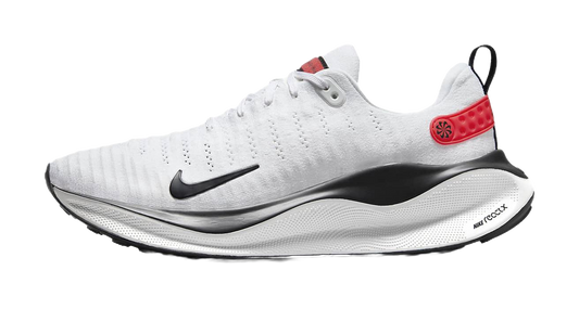 Nike ReactX Infinity Run 4 White Black Light Crimson vjkicks