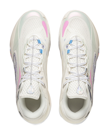 LINING Wade 808 5 ULTRA Basketball Shoes Mens Low top Champagne White vjkicks