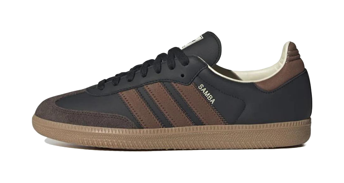 Adidas Samba Og Black Preloved Brown vjkicks