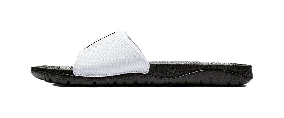 Air Jordan Break Slide White Black vjkicks