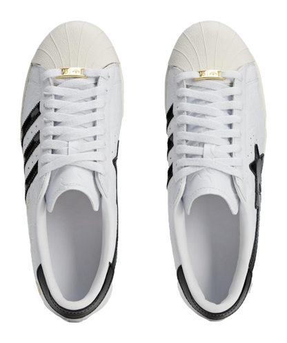 Adidas Bape X Adidas Superstar Vintage White Black vjkicks