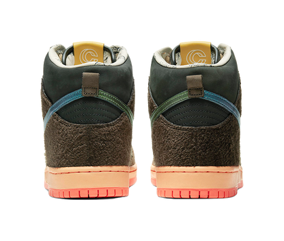 Nike X Concepts Sb Dunk High Pro Skateboard Duck vjkicks