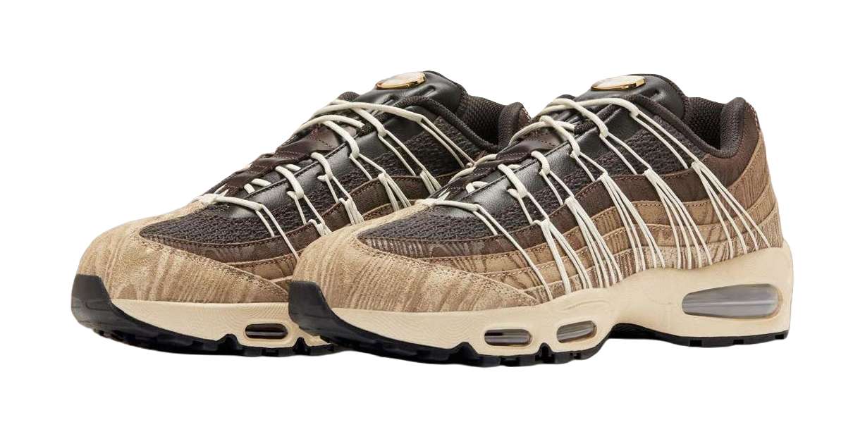 PHANTACI x Nike Air Max 95 Running Shoes Mens Dark Brown vjkicks