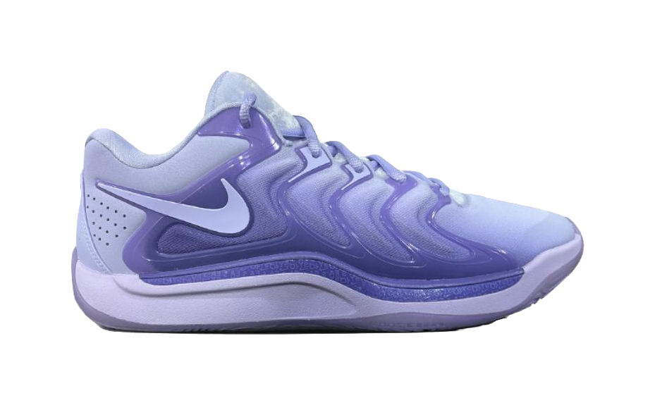 Nike KD 17 Anti-Slip Wear-Resistant Low-Top Basketball Shoes Mens Purple Blue vjkicks