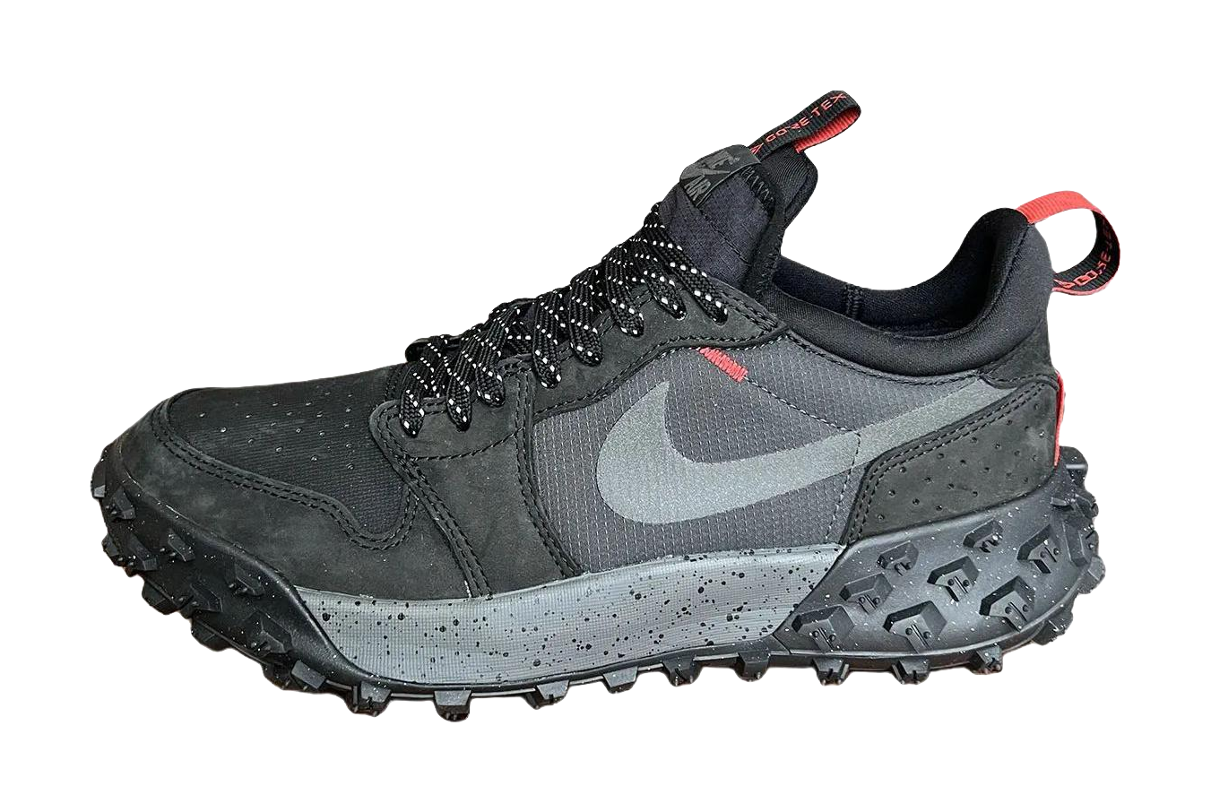 Jordan Air Jordan 1 Low top Running Shoes Mens Black Red vjkicks