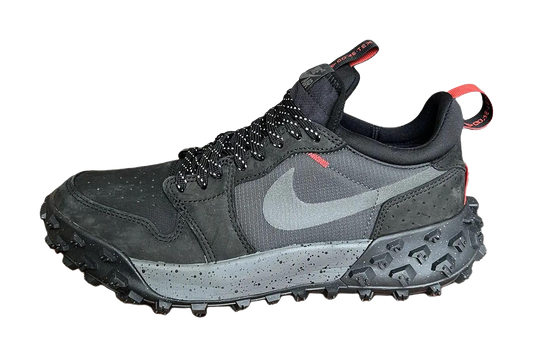 Jordan Air Jordan 1 Low top Running Shoes Mens Black Red vjkicks