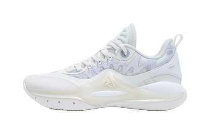 RIGORER Rieves Second Generation Basketball Shoes Mens Low top Ecru/Silver vjkicks