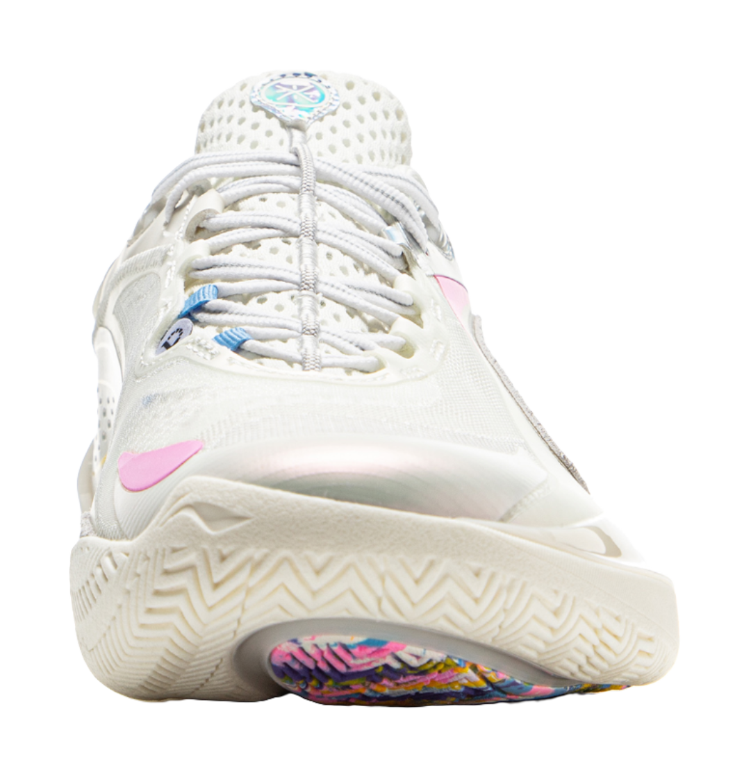 LINING Wade 808 5 ULTRA Basketball Shoes Mens Low top Champagne White vjkicks