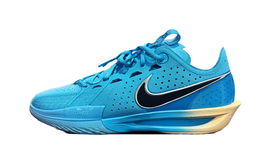 Nike Air Zoom G.T. Cut 3 Anti Slip Wear Resistant Low Top Basketball Shoes Mens Blue Black Asian Version vjkicks