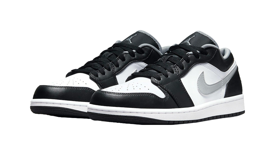 Jordan 1 Low Black White Grey vjkicks