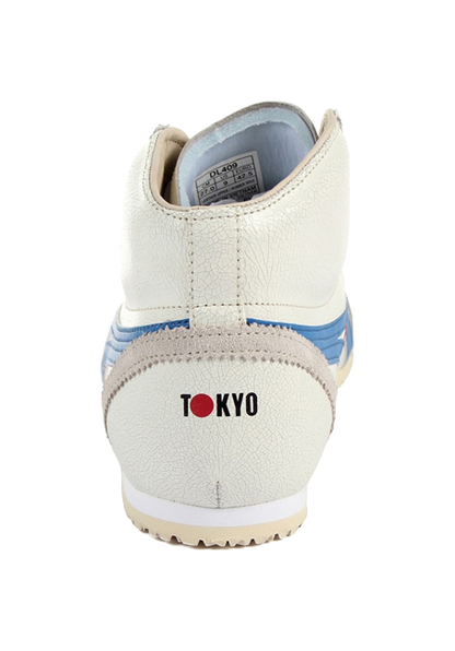 Onitsuka Tiger Mexico Mid Runner White Blue Red vjkicks