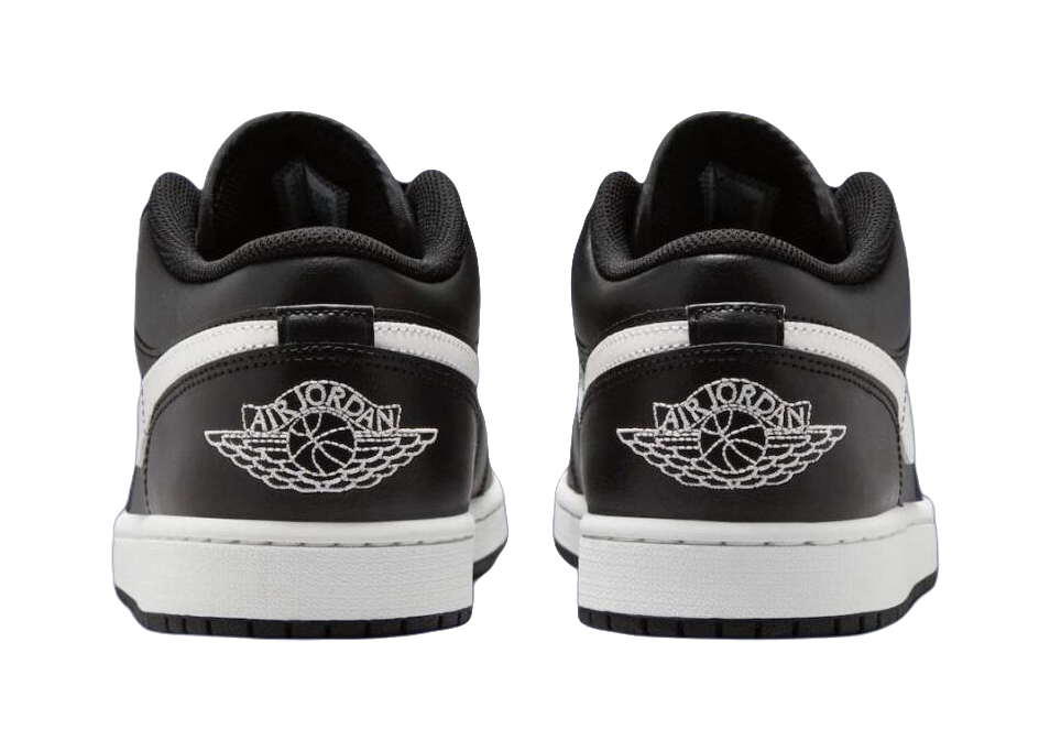 Jordan 1 Low Black Summit White vjkicks