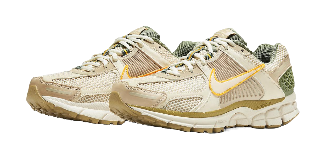 Nike Zoom Vomero 5 Sail Laser Orange Medium Olive Womens vjkicks