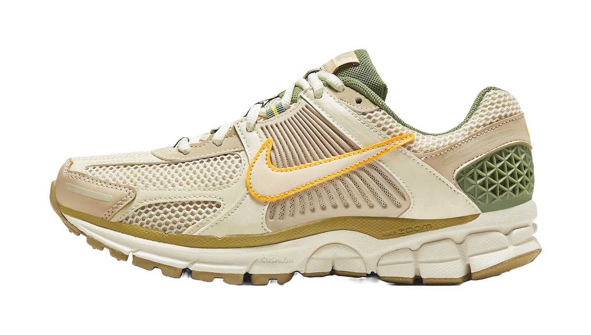 Nike Zoom Vomero 5 Sail Laser Orange Medium Olive Womens vjkicks