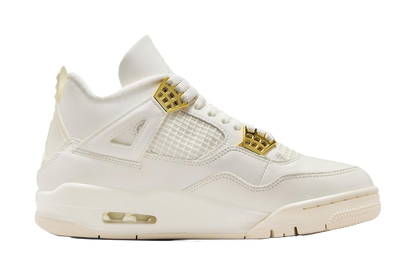 Air Jordan 4 WMNS Metallic Gold vjkicks
