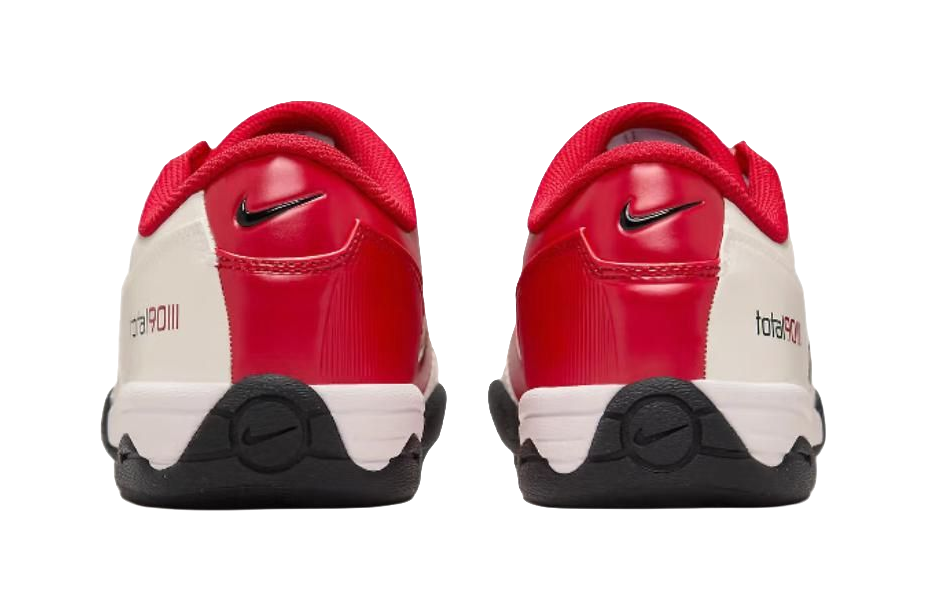 Nike Total 90 IIl Anti Slip Wear Resistant Soccer Shoes Unisex White Red vjkicks