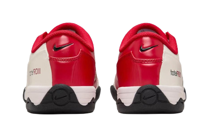 Nike Total 90 IIl Anti Slip Wear Resistant Soccer Shoes Unisex White Red vjkicks