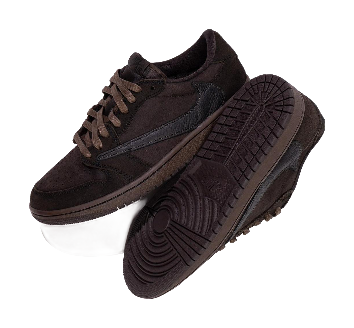 Travis Scott X Air Jordan 1 Low OG Velvet Brown vjkicks