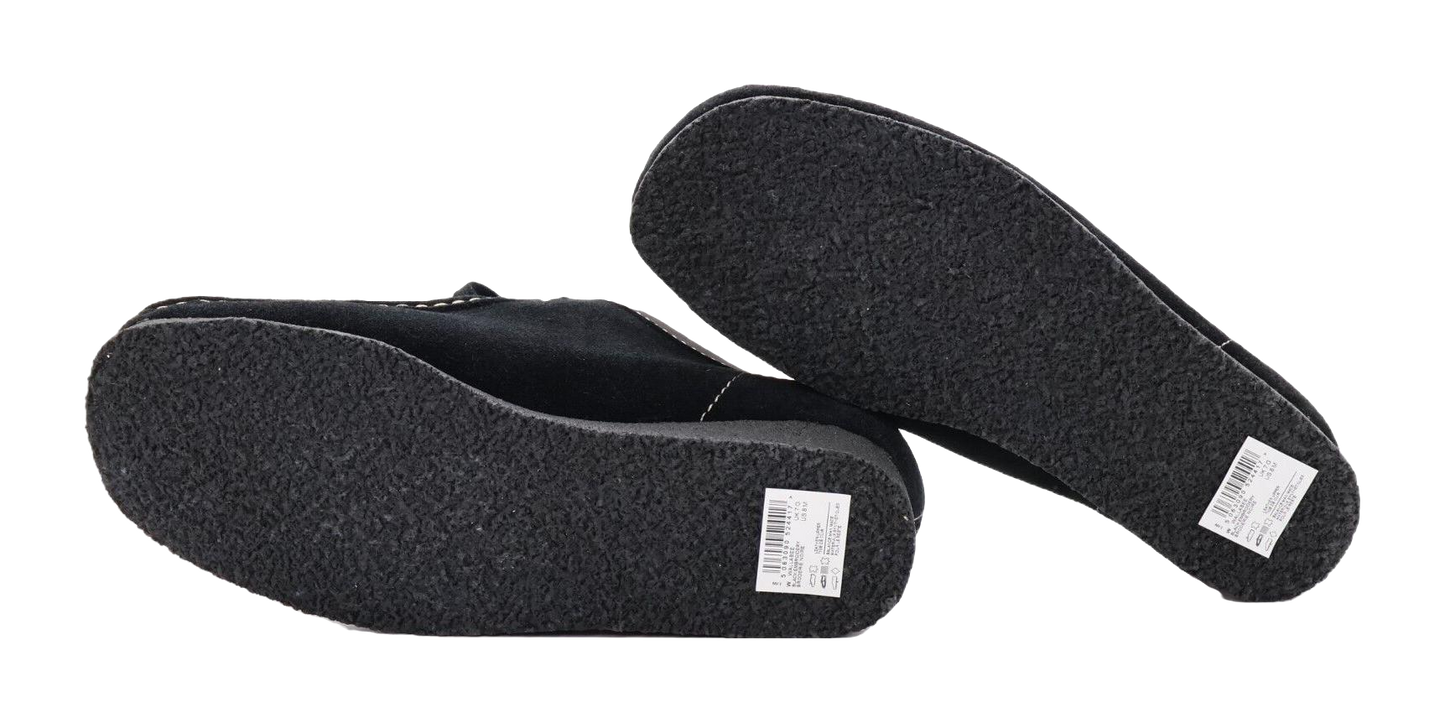 Clarks X Stussy Wallabee Black Suede vjkicks