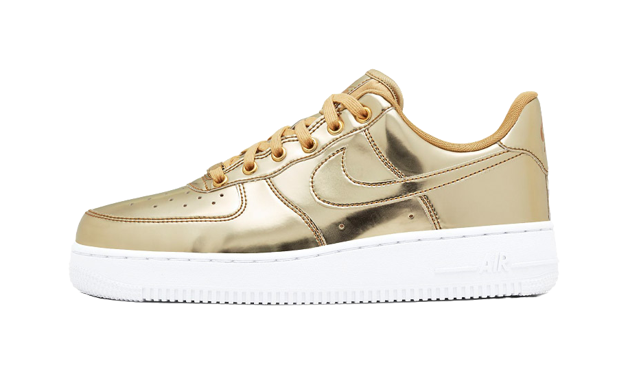 Nike Air Force 1 Low Metallic Gold Womens vjkicks
