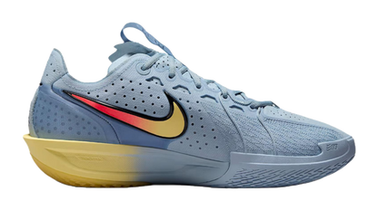 Nike G.T. Cut 3 Cushioning, Abrasion Resistant, Breathable, Lightweight Low Top Basketball Shoes Unisex Blue vjkicks