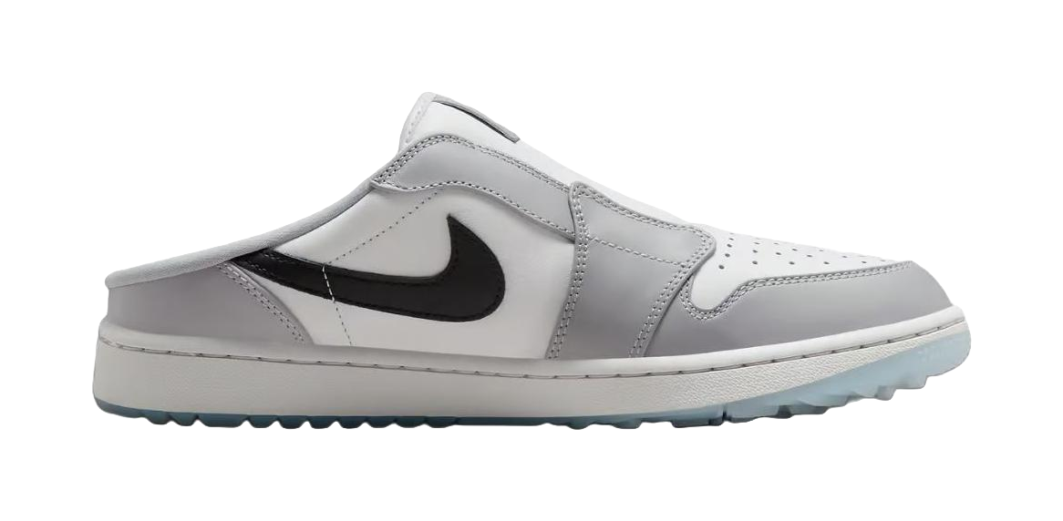 Jordan 1 Mule Golf Wolf Grey vjkicks