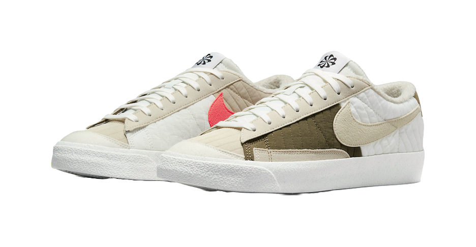 Nike Blazer 77 Low Premium Sail Brown Kelp Orange vjkicks