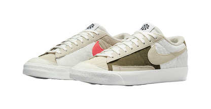 Nike Blazer 77 Low Premium Sail Brown Kelp Orange vjkicks