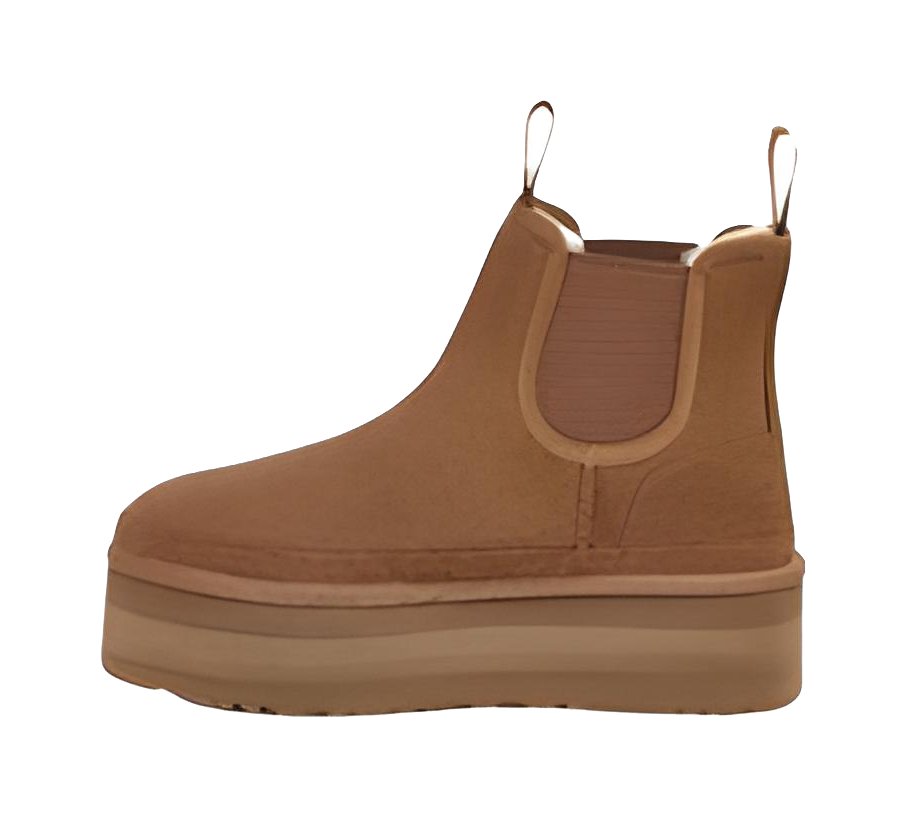 UGG Neumel Platform Chelsea Boot Chestnut Womens vjkicks
