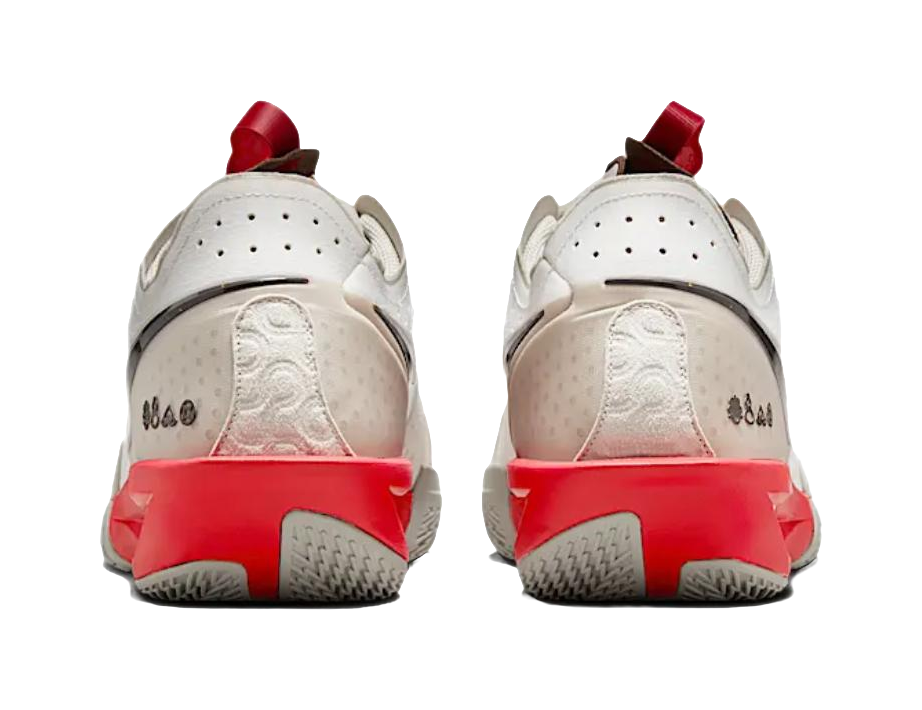 Nike Air Zoom G.T. Cut 3 Anti-Slip Wear-Resistant Low-Top Basketball Shoes Mens White Beige vjkicks