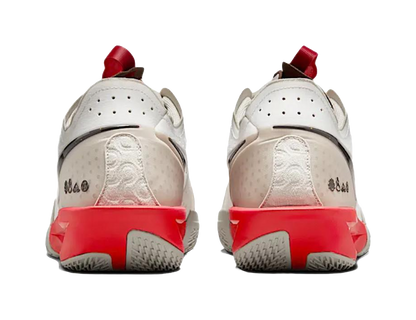 Nike Air Zoom G.T. Cut 3 Anti-Slip Wear-Resistant Low-Top Basketball Shoes Mens White Beige vjkicks