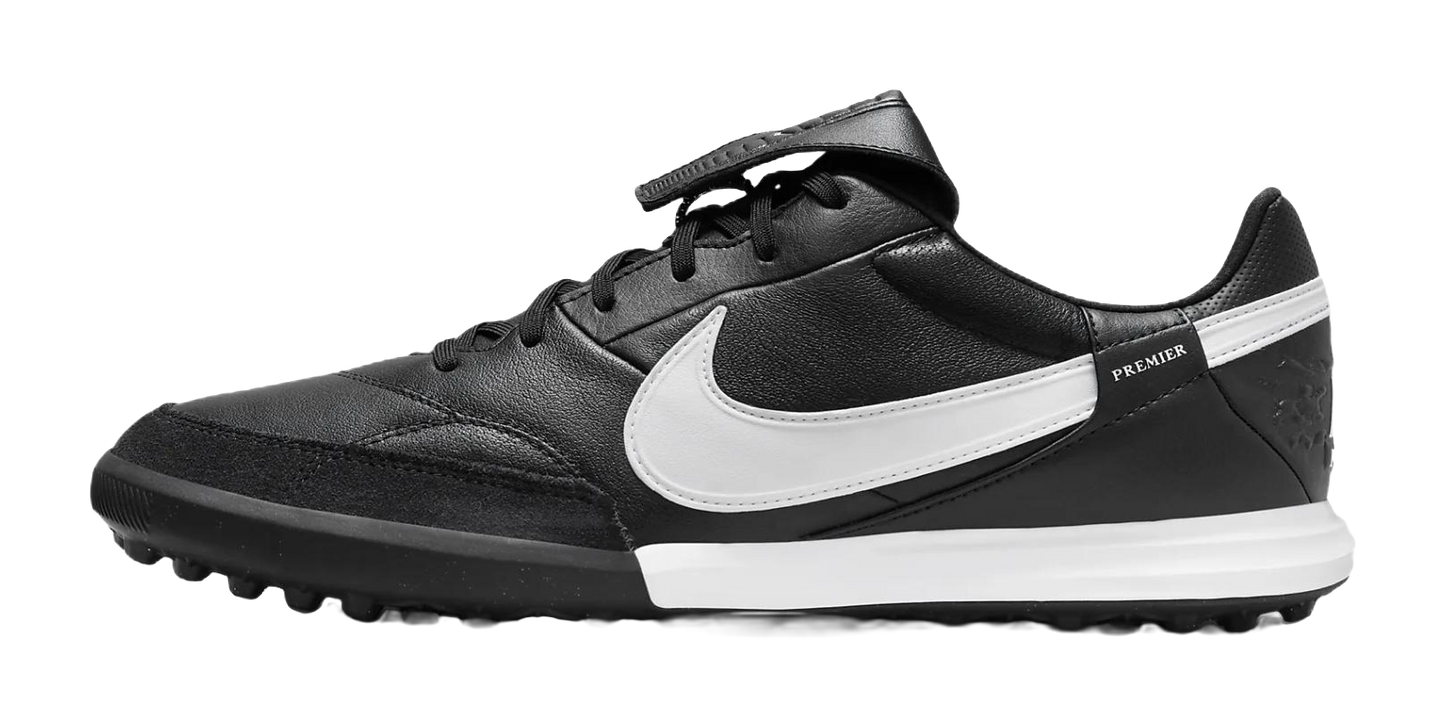 Nike Premier 3 Low Tf Turf Black White vjkicks