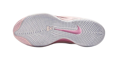Nike AOne Breathable Traction Basketball Shoes Unisex Pink White vjkicks