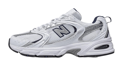 New Balance 530 White/Natural Indigo Sneakers vjkicks