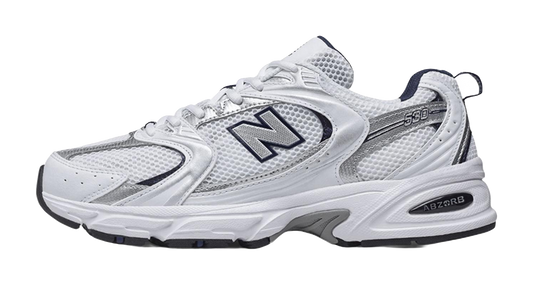 New Balance 530 White/Natural Indigo Sneakers vjkicks