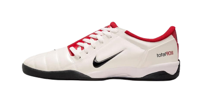 Nike Total 90 IIl Anti Slip Wear Resistant Soccer Shoes Unisex White Red vjkicks