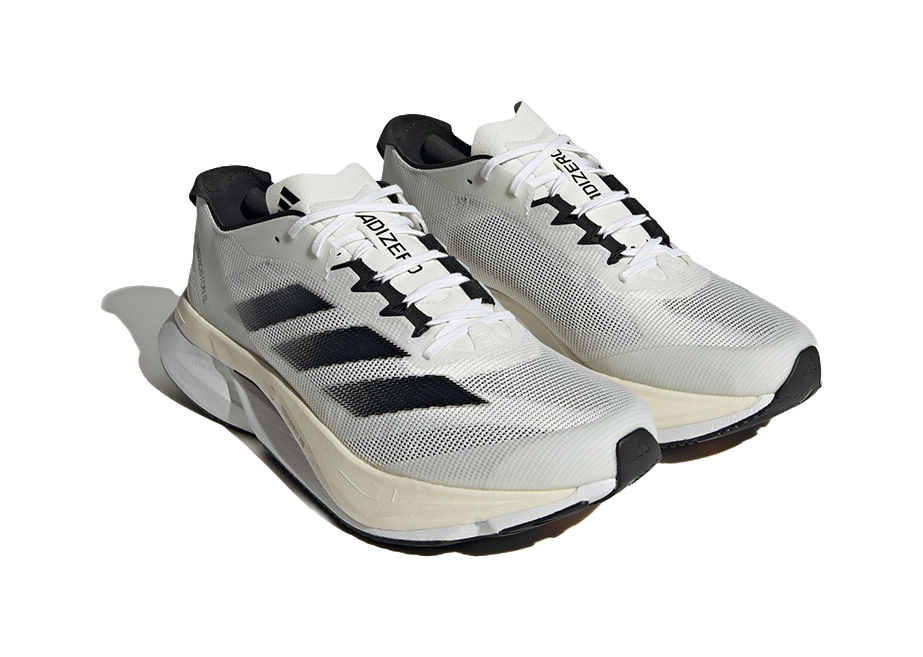 Adidas Adizero Boston 12 Cloud White Core Black Night Metallic vjkicks