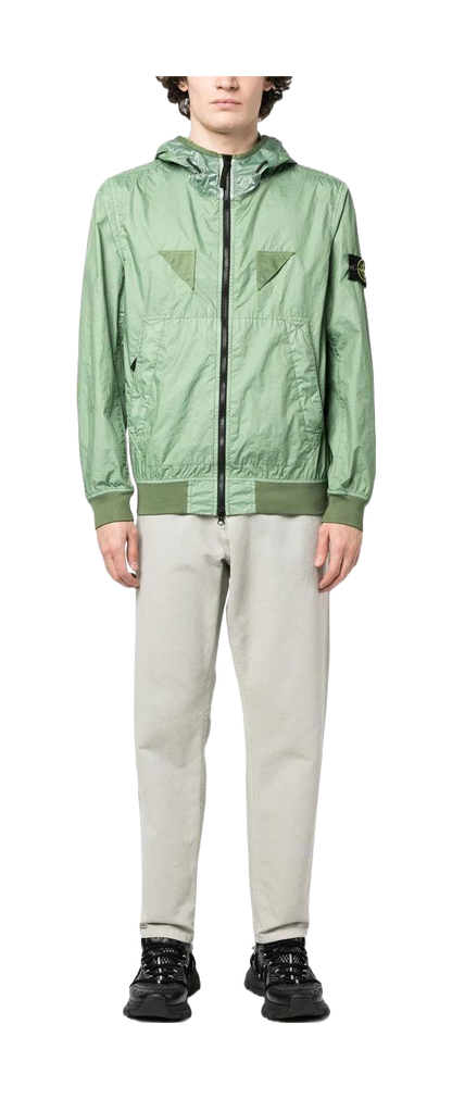 STONE ISLAND Logo patch Lightweight Jacket vjkicks