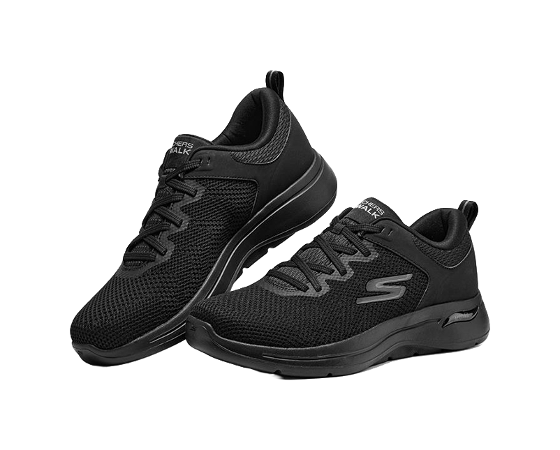 Skechers Go Walk Arch Fit Clinton Black vjkicks