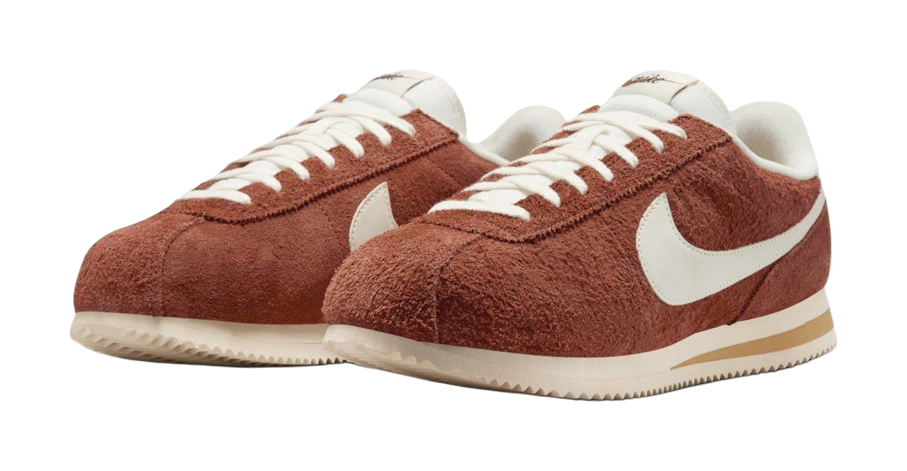 Nike Cortez Se Suede Dark Russet Flax Muslin Sail vjkicks
