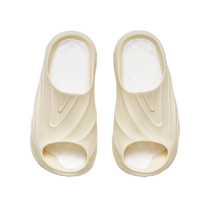 Anta Nitrogen Bubbles Quiet Slide Slippers Mens Beige vjkicks