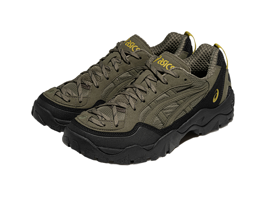 ASICS GEL PICKAX Low top Casual Shoes Unisex Army Green vjkicks