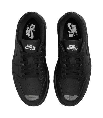 Jordan Air Jordan 1 Anti Slip Wear Resistant Low Top Casual Shoes Womens Black vjkicks