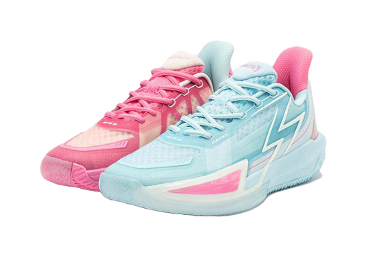 361° Big3 4.0 QUICK Basketball Shoes Unisex Low top Blue/Pink vjkicks